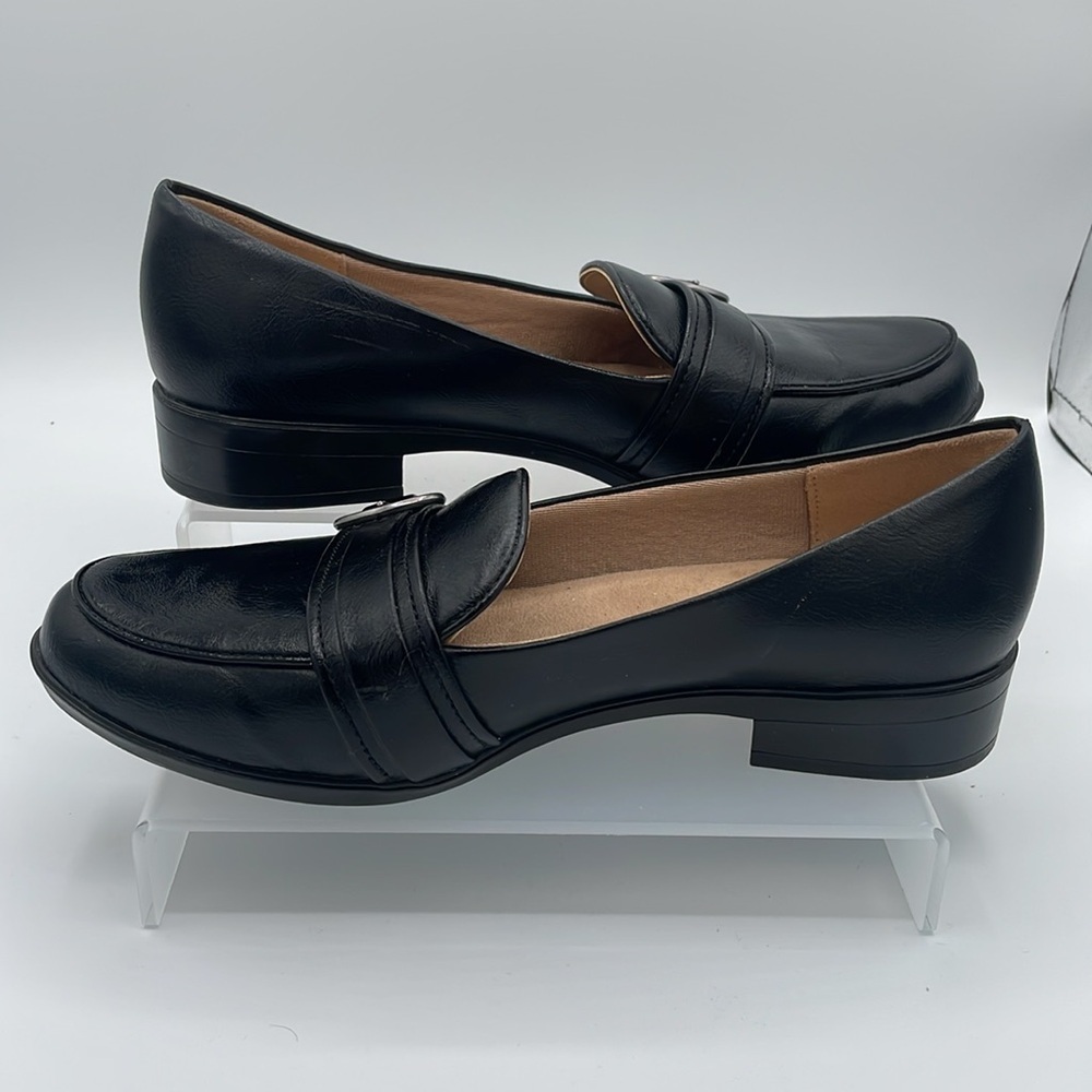 Life Stride Tabitha black slip on loafers, size 7.5 - Picture 2 of 6